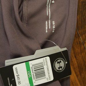 Under Armour Ankle Crop Mauve Leggings